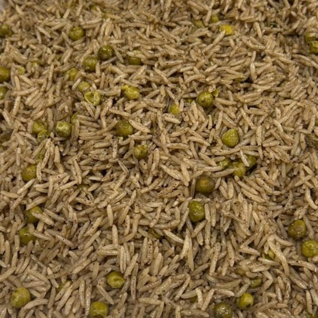 TRAY OF BLACK RICE/DURI DJONDJON.