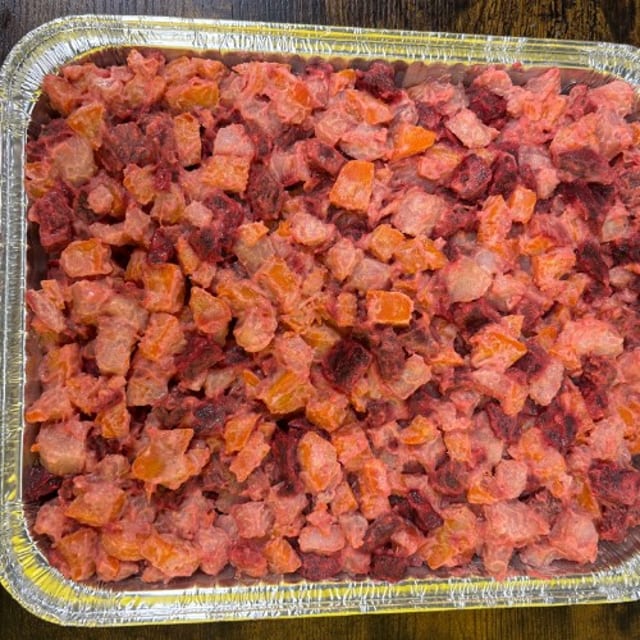 HALF OF TRAY RARA SALADS.