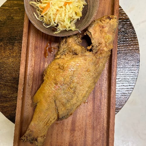 Fried Red Snapper only.