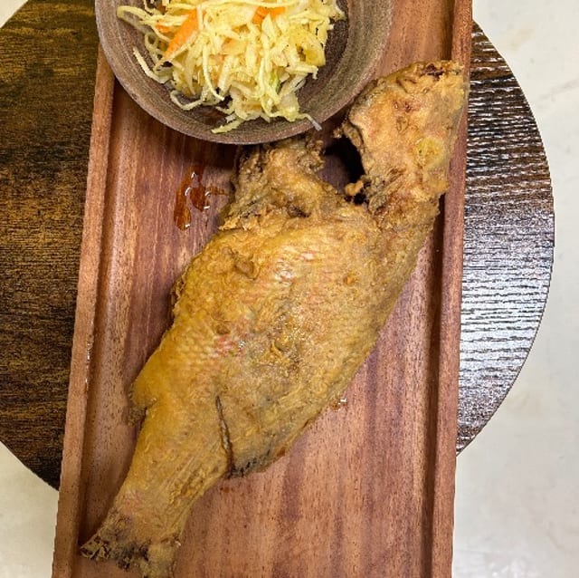 Fried Red Snapper only.